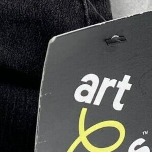 Art Class Girlfriend Overall Bib Girls L Black Denim Overalls With Front Zipper - Picture 3 of 13